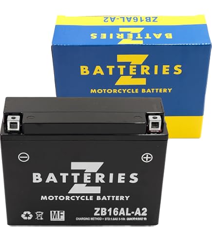 新品バッテリー　YB16AL-A2 充電済み Amazon | TAIWAN YUASA [ 台湾ユアサ ] 開放型 バイク用バッテリー