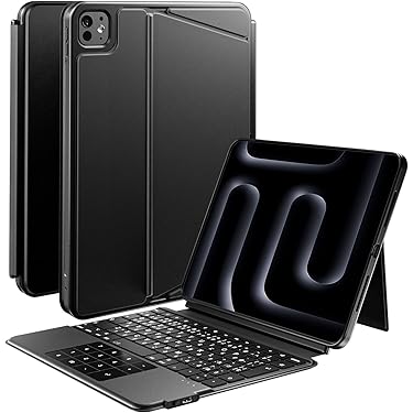 ❤洗練されたイタリアデザイン＆最高級PUレザー製❤iPadケース＆キーボード iPad][iPhone]縦横無尽！iPadはもちろんiPhoneでも使えるMagic