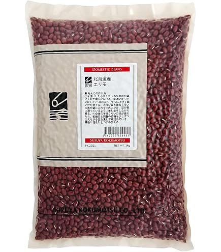 Amazon.co.jp: 国産(北海道十勝) 特撰小豆 雅 エリモショウズ 1kg×5点