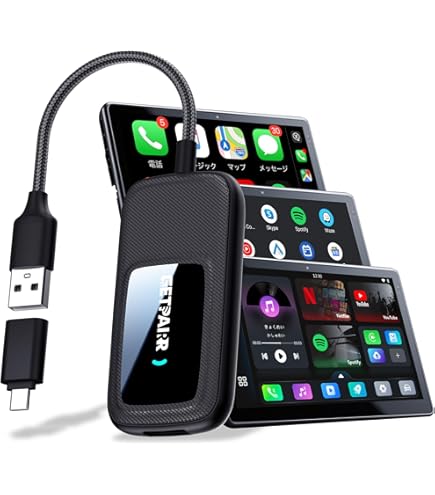 Amazon | [HDMI出力]Herilary C8 CarPlay AI Box/ワイヤレ