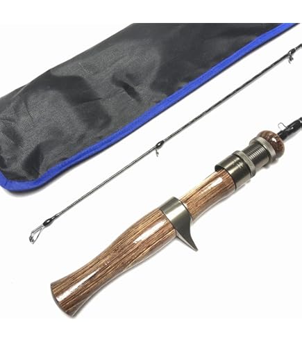 Amazon | 4.6フィート スピニングロッド2ピース L (クスノ木