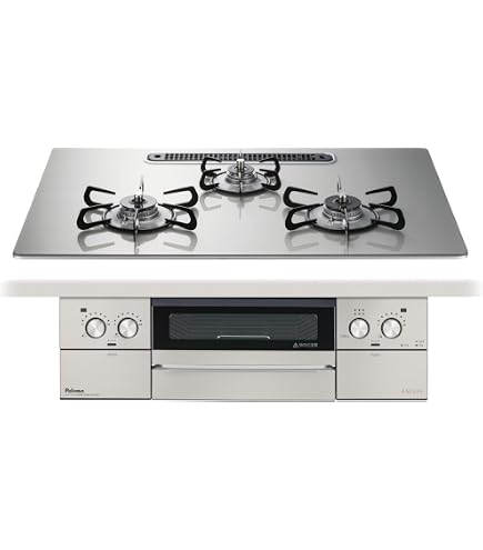 Amazon.co.jp: パロマ ビルトインコンロ フェイシスグランド PD-893WS 