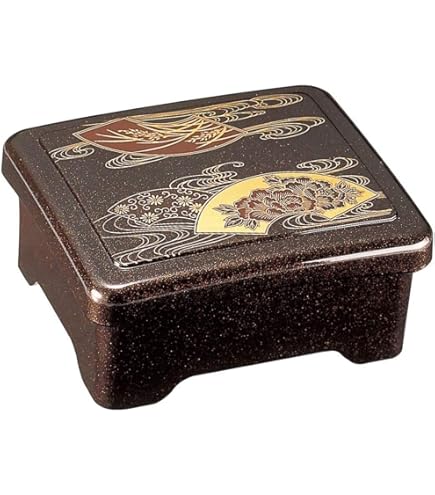 Amazon.co.jp: 福井クラフト(Fukui Craft) 重箱 赤 16.7x14.3x11