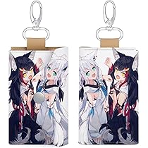 Amazon.co.jp: キーケース キーホルダー 白上フブキ ホロライブ