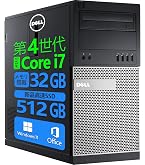 Amazon.co.jp: 【整備済み品】 【 i7 SSD搭載】 Dell タワー