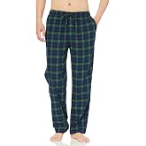 [Amazon Essentials] パジャマボトムス 高通気性 フランネル メンズ