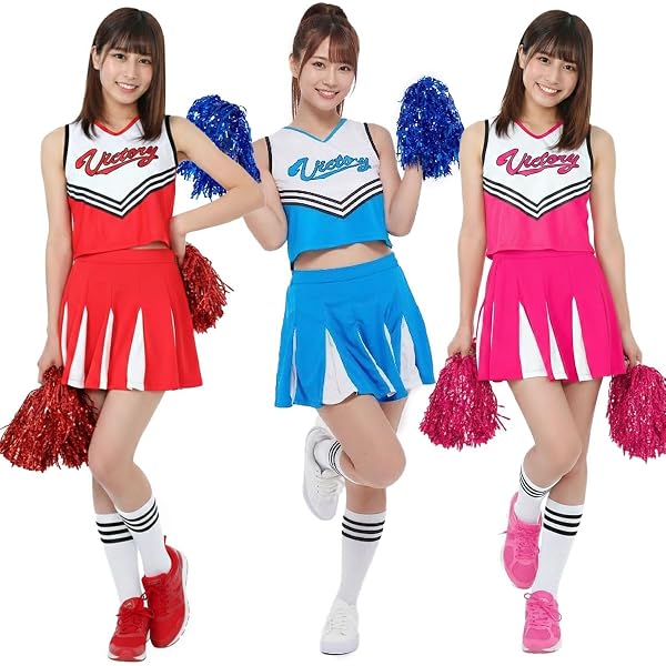 Amazon.co.jp: [900] ファイターズガール コスプレ衣装 ユニホーム