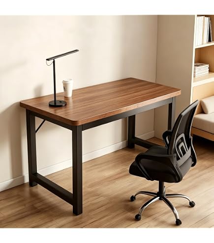 Amazon | パソコンデスク 幅120×奥行60cm モニターアーム対応 机 PC