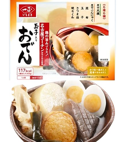 Amazon.co.jp: Oden Retort Dashi Stain Oden, 7 Types, 12.7 oz (360