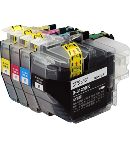 ブラザー brother純正インク LC3129(ブラック大容量)新品 未使用 ブラザー（brother） 純正インク LC3129 BK/C/M/Y 4色まとめ売り