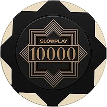Amazon | SLOWPLAY Nashクレイポーカーチップ 14g 重量感ある