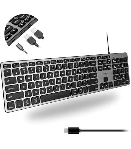 Amazon | Matias Macのミニ触覚Proのキーボード | Matias | パソコン用