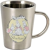 Amazon.co.jp: ピーターラビット 二重 ステンレス マグカップ 約