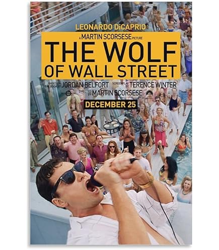 Amazon.co.jp: 映画ポスター ウルフオブウォールストリート WOLF OF