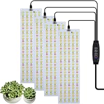 Amazon.co.jp: 【4枚パネルLED育成ライト】調光可能 フルスペクトル 超