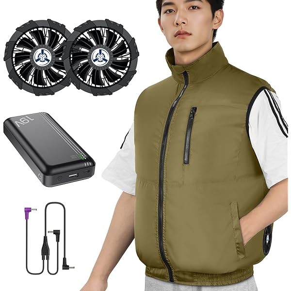 Amazon.co.jp: [roasicee] 【2025 空調作業服 ベスト 30000mAh大容量