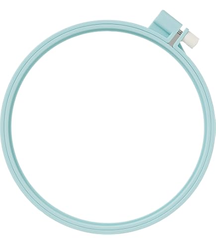 Clover Telaio Da Ricamo 10 Cm – Telaio Rotondo In Legno Per Ricamo, Importazione Giapponese, Unisex, Ideale Per Hobby Creative E Cucito