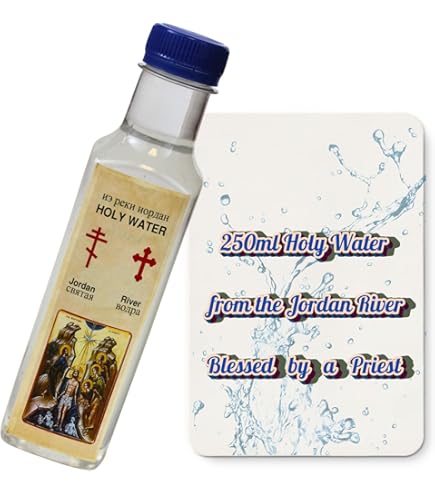 イスラエル 土産 HOLY WATER 聖水 聖油 スーベニア エルサレム Amazon.co.jp: ヨルダン川からの祝福された聖水 洗礼用現場用ボトル