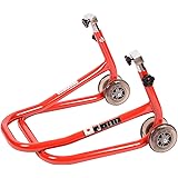 ジェイトリップ(J-TRIP) ナローローラースタンド本体(8-18) 赤 (50~400cc) JT-1052RD メンテナンススタンド