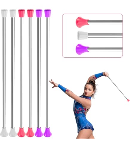Amazon.co.jp: 4ピース トワリングバトン ユニ キッズ 体操 トワリング