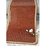 [dhiuebc] シートクッション 座布団 竹 ひんやり シート 45*45cm 竹マット クッション 夏 デスク チェアカバー 椅子 ソファー 車用 シートカバー 椅子カバー カラー オフィス 学校 寮 快適 涼しい クール 蒸れない 接触冷感 