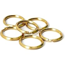 Amazon.co.jp: [BRASS STORE] 真鍮 丸カン (47mm）ブラス パーツ