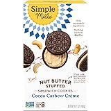 Cashew Crème Sandwich Cookies - Gluten Free, Vegan, Healthy Snacks, 6.7 Ounce (Pack of 1)