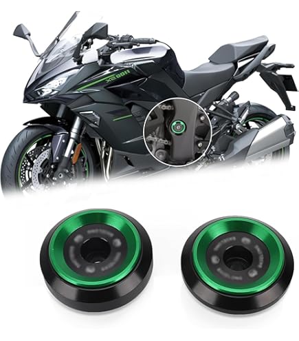 Amazon | NINJA ZX-25R ZX-4R フレームホールキャップ 黒 SNIPER