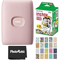 その他 FUJI FILM instax mini LINK 2 SOFT PINK FujiFilm Instax Mini Link 2 Smartphone Printer with AiR Drawing
