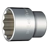 トネ(TONE) ソケット(12角) 4DB-40 差込角12.7mm(1/2") 二面幅1・1/4inch インチ
