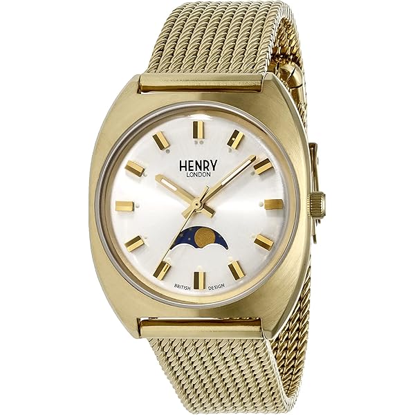Amazon | 「ヘンリーロンドン」HENRYLONDON ムーンフェーズ
