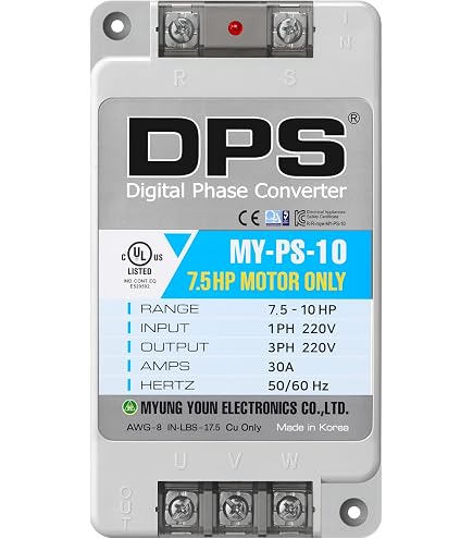 Amazon.co.jp: 位相変換器 DPS, MY-PS-5モデル, 単相で3相 220V Amazon.co.jp: 位相変換器 DPS, MY-PS-5モデル, 単相で3相 220V