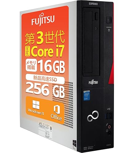 Amazon.co.jp: 【整備済み品】富士通 デスクトップパソコン D586, Core 