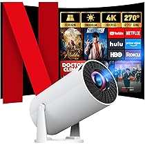 Amazon.co.jp: プロジェクター 家庭用 【 28000LM・270°回転・4K