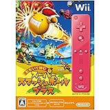 たたいて弾む スーパースマッシュボール・プラス (「Wiiリモコンプラス (ピンク) 」同梱)