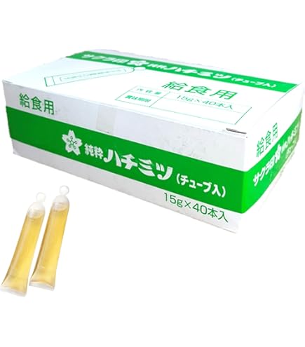 Amazon | 加藤美蜂園 サクラ印 純粋ハチミツ ミニハネー (15g×10本)×3