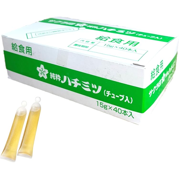 Amazon.co.jp: タカ食品 純粋はちみつ (15g×40袋) パン テイクアウト
