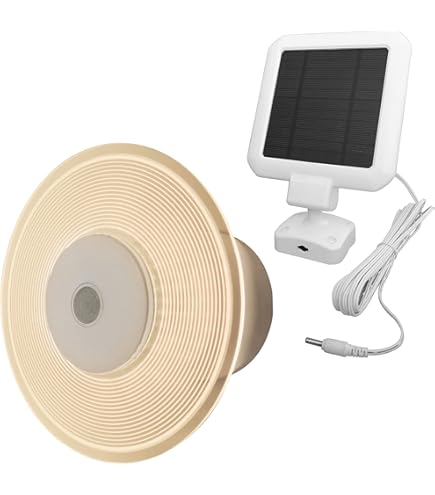 Amazon | 大進 センサーライト ソーラー式 電球色LED 明るさ510