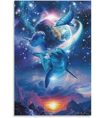 Amazon.co.jp: ポスター クリスチャン ラッセン Harmony (foil