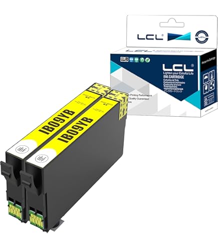 EPSON IB09CB/IB09KB/IB09YB/IB09MB 4色セット IB09KB (IB09KAの大容量) ブラック お得な4個セット エプソン