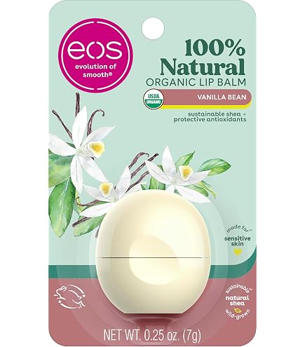 Amazon.co.jp: EOS ナチュラル オーガニック リップバーム Lip Balm 9