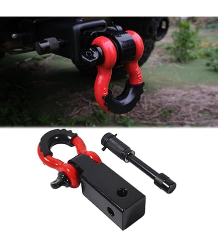 Amazon.co.jp: MONSTER HOOK モンスターフック 牽引フック レッド MH