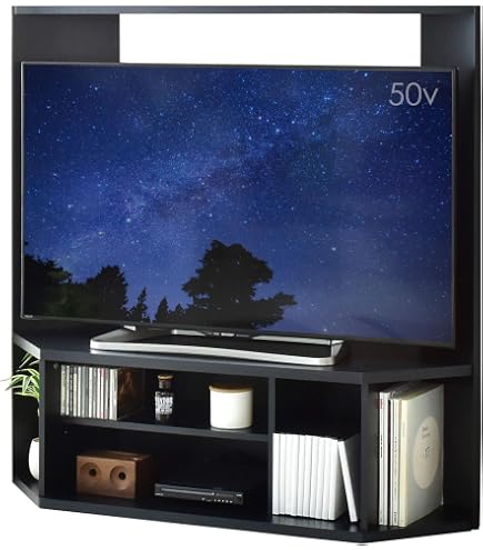 Amazon｜ブラウン ハイタイプコーナーテレビボード Nova-next ノヴァ