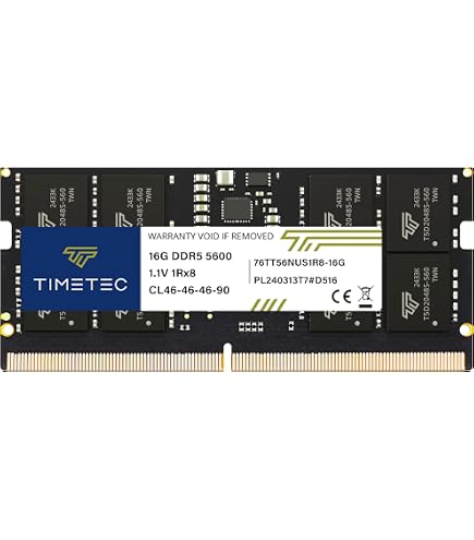 Amazon.co.jp: Kingston ValueRAM 32GB 5600MT/s DDR5 Non-ECC CL46