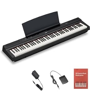 Amazon | ヤマハ P-515_P-125_P121専用ペダルユニット(ブラック