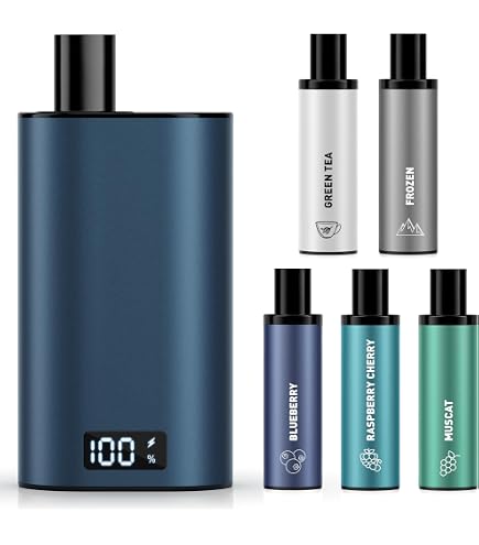 Amazon | DBL BOX 電子タバコ vape ポッド交換式 シーシャ LED