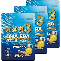 Amazon | (AFC) オメガ3 サプリ 袋 90日 3袋 DHA EPA セサミン アマニ