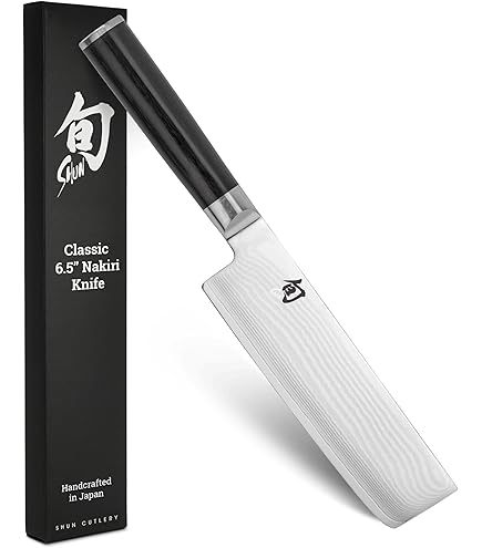 Amazon｜よこやま 燕人の匠 ダマスカス包丁 霞流し 菜切包丁 165mm ETK