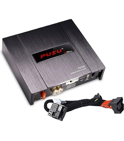 Amazon.co.jp: PUZU 6チャネル入力10チャネル出力車載DSPアンプ