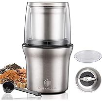 DR MILLS DM-7412M 電動ドライスパイス＆コーヒーグラインダー、グラインダー＆チョッパー、取り外し可能なカップ、水洗い可能、ブレード、カップともにSUS304ステンレス製 711xESRfbrL._AC_UL210_SR210,